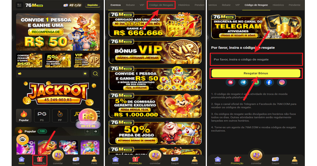 Endosso de Celebridades 76Mcom